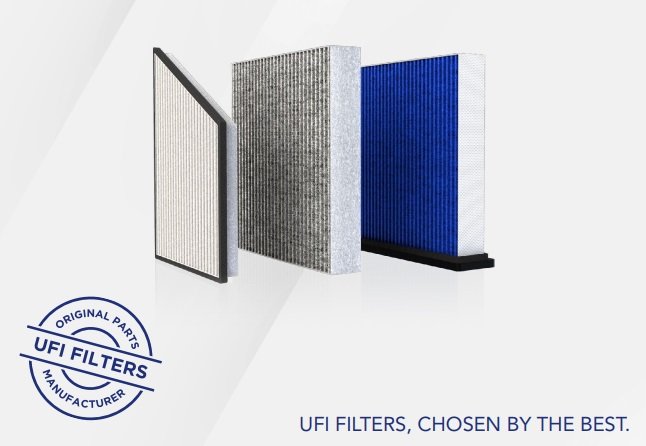 UFI Filters further strengthens its cabin filter range